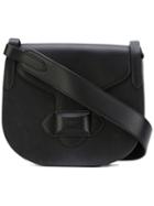 Michael Kors - Saddle Crossbody Bag - Women - Calf Leather/calf Suede - One Size, Black, Calf Leather/calf Suede