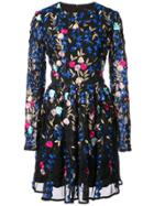 Badgley Mischka Fit And Flare Cocktail Dress - Black