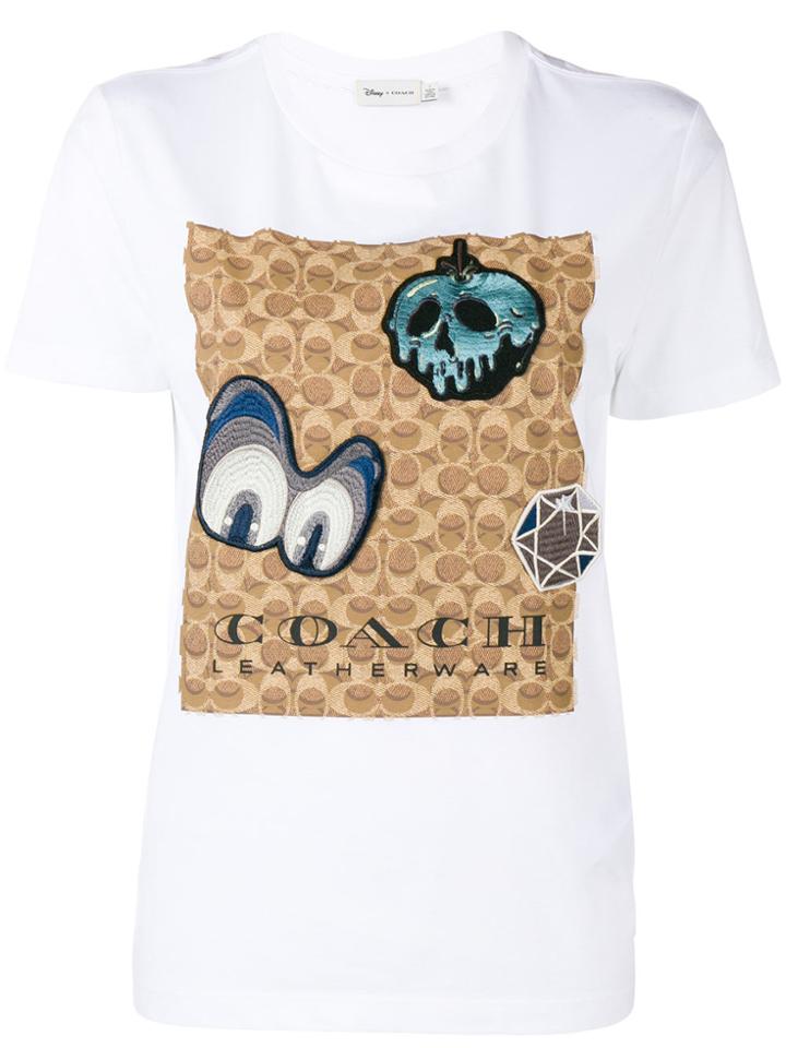 Coach Coach X Disney Signature T-shirt - White