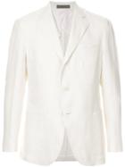 Corneliani Linen Blazer - White
