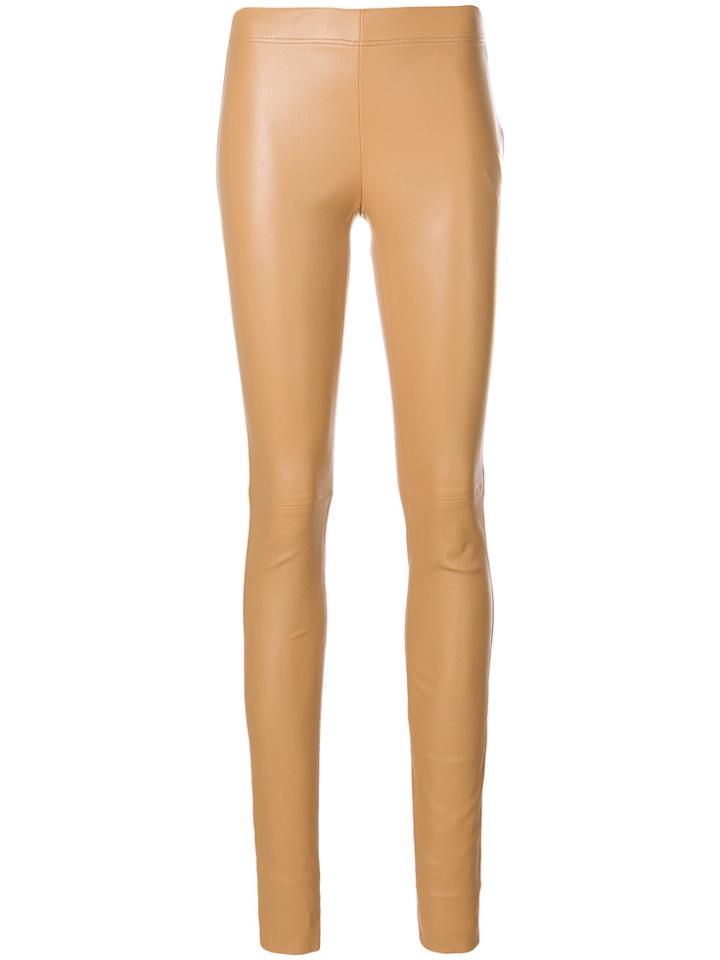 Joseph Panelled Leggings - Brown