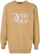 Undercover 'the Acid Soup' Sweatshirt - Brown