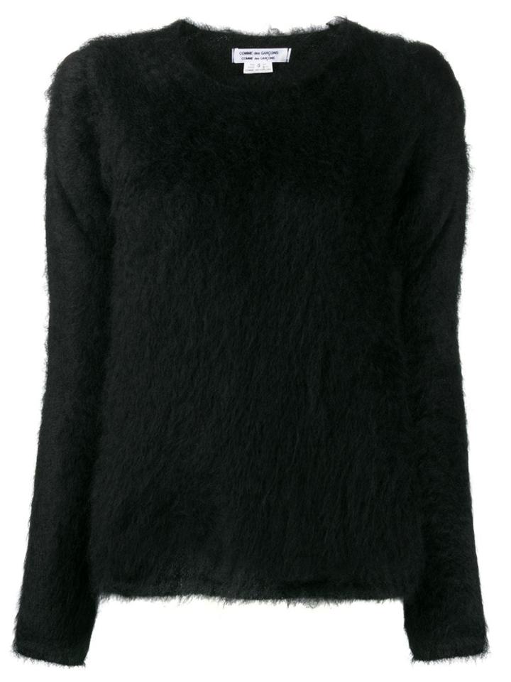 Comme Des Garçons Comme Des Garçons Long-sleeve Knit Top - Black