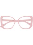 Gucci Eyewear Retro Oversized Glasses - Pink