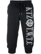 Ktz Logo Print Cropped Joggers