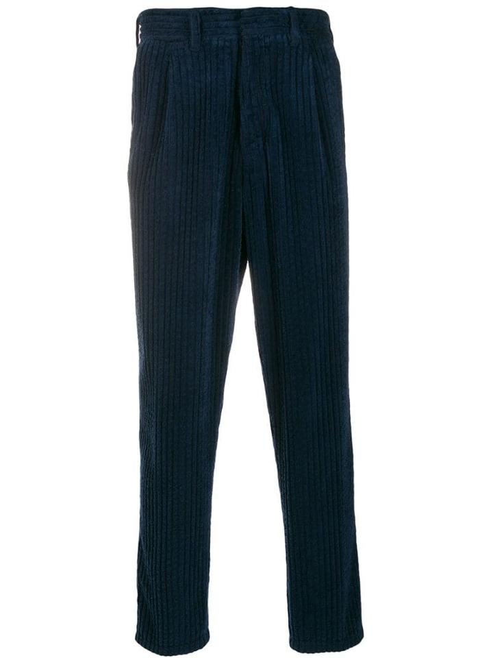The Gigi Santiago Corduroy Trousers - Blue