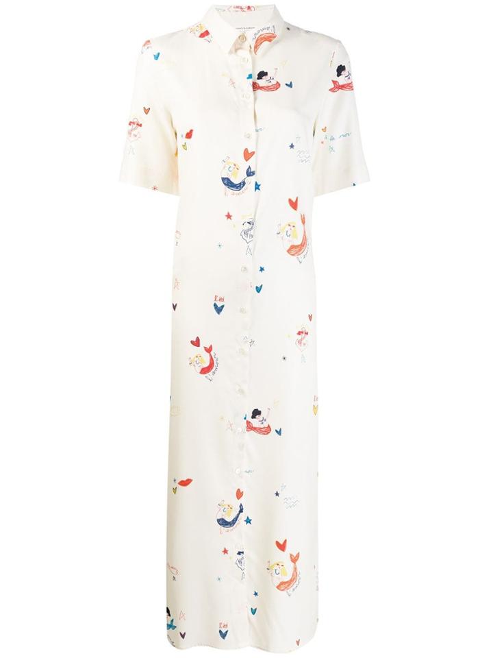 Chinti & Parker Mermaid Shirt Dress - Neutrals