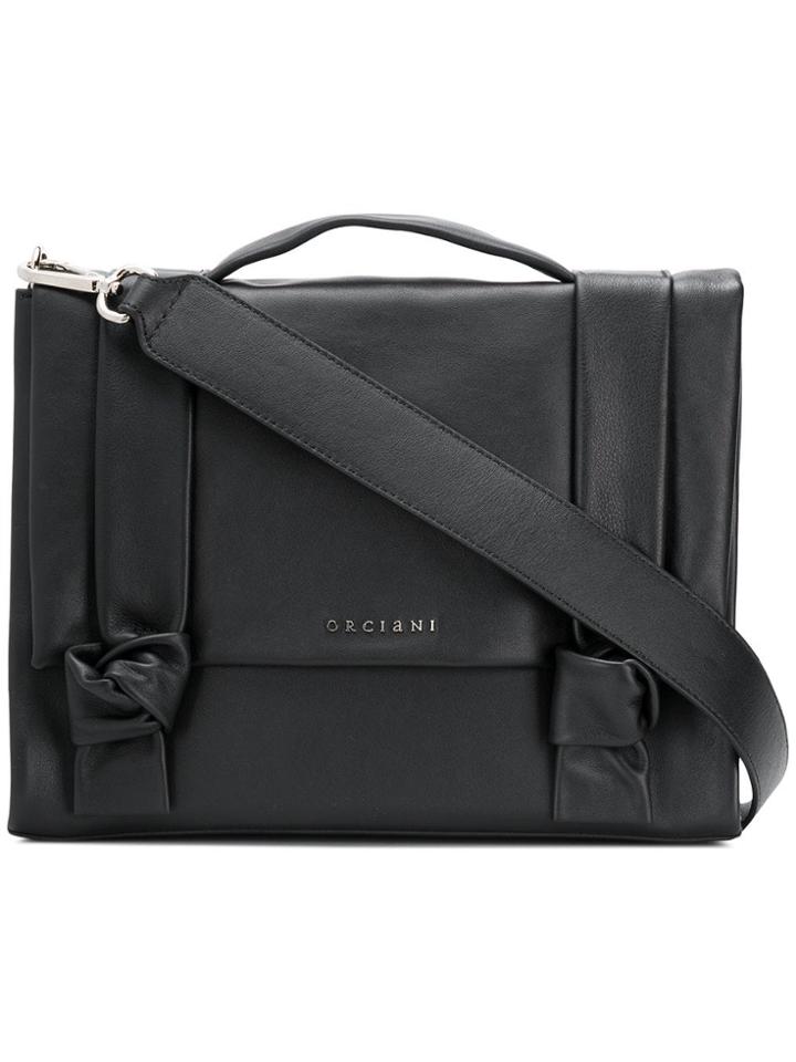 Orciani Satchel Handbag - Black