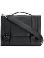 Orciani Satchel Handbag - Black