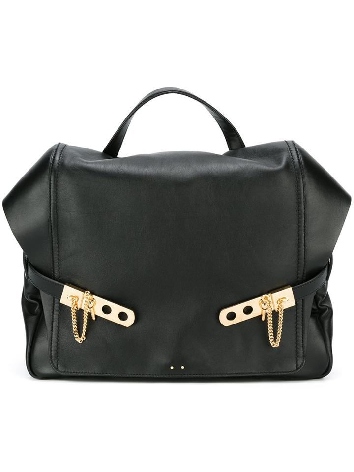 Anthony Vaccarello Top Handle Backpack