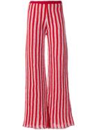 Aviù Striped Flared Trousers