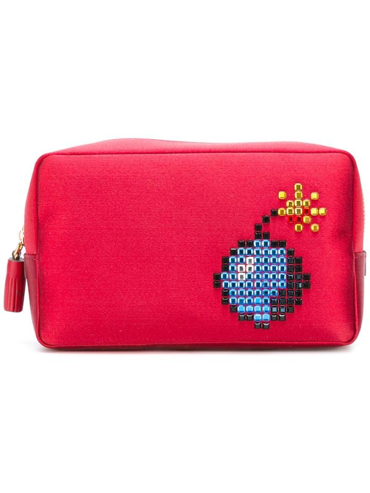 Anya Hindmarch 'bomb' Clutch - Red