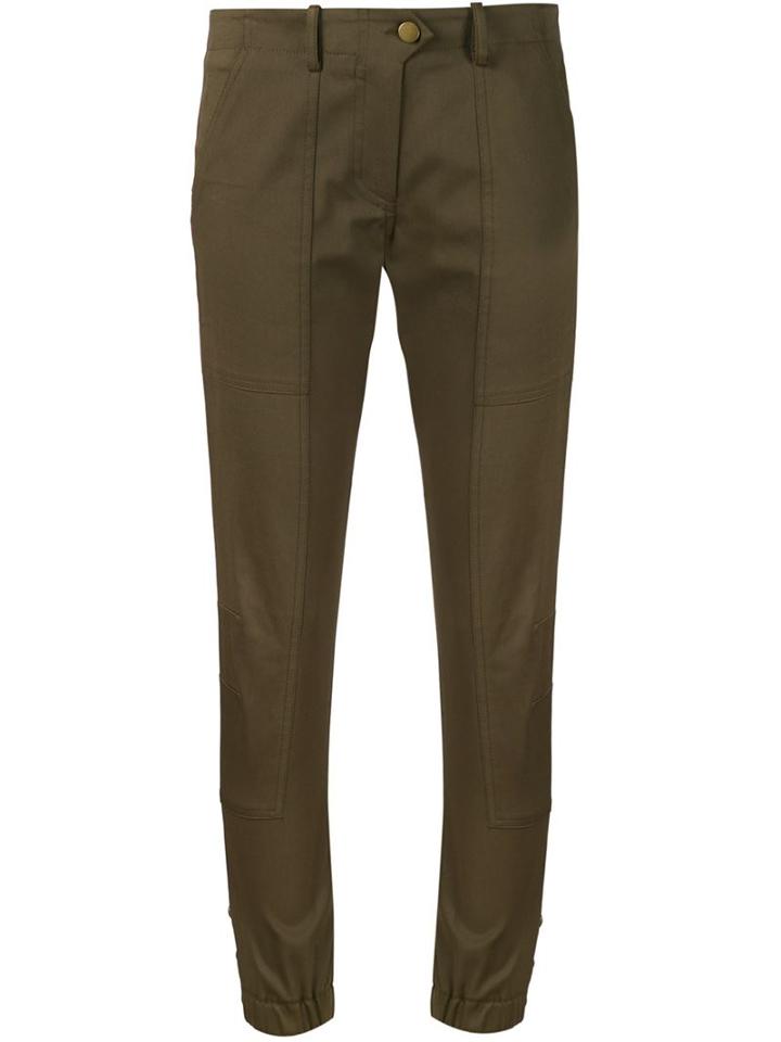 Veronica Beard Cropped Skinny Trousers