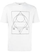 Mcq Alexander Mcqueen - Dropped Shoulder T-shirt - Men - Cotton - S, Grey, Cotton