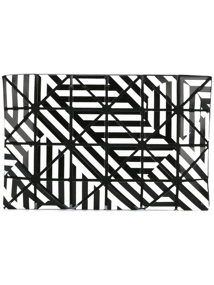 Bao Bao Issey Miyake Printed Clutch Bag, Women's, Black, Pvc