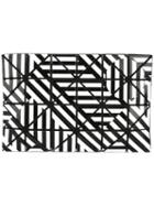 Bao Bao Issey Miyake Printed Clutch Bag, Women's, Black, Pvc