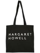 Margaret Howell Logo Shopper Tote - Black