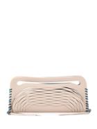 Eudon Choi Cut-out Detail Clutch Bag - Neutrals