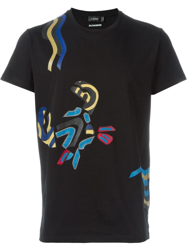 Jil Sander Print Detail T-shirt