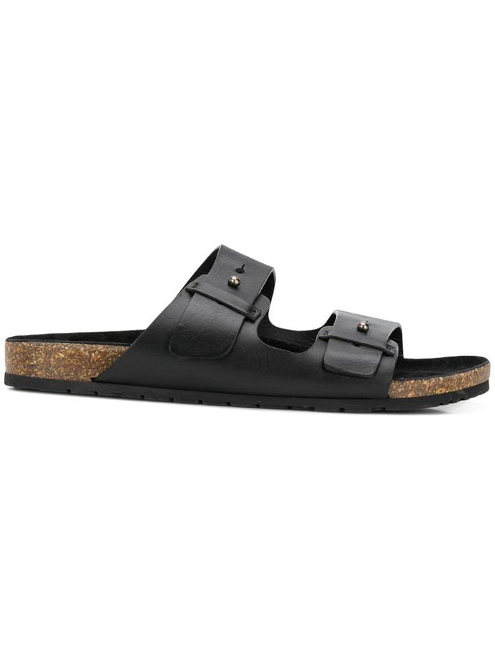 Saint Laurent Jimmy Open-toe Sandals - Black