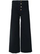 Mih Jeans Caron Cropped Trousers - Black