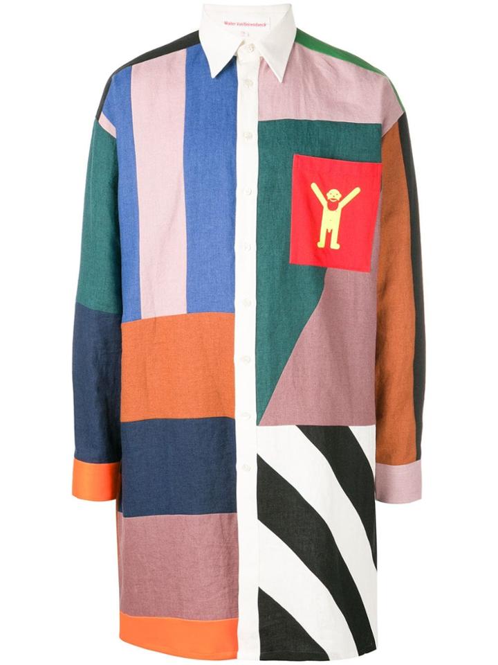 Walter Van Beirendonck Flag Shirt - Multicolour