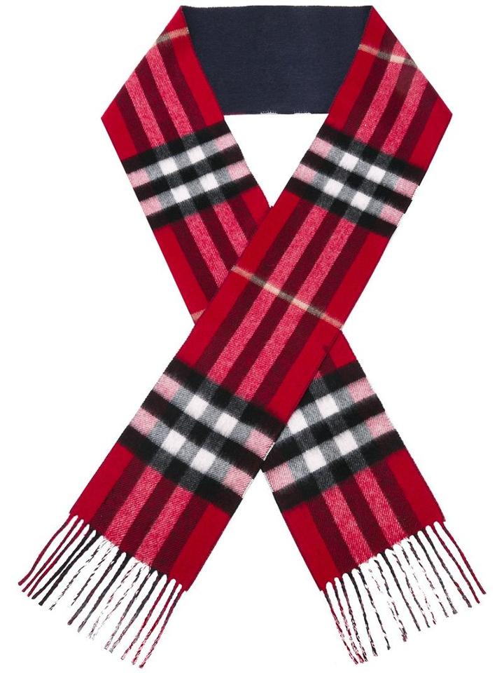 Burberry Runway 'parade' Scarf, Men's, Red, Cashmere