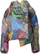 Vivienne Westwood Abstract Print Oversized Coat - Multicolour
