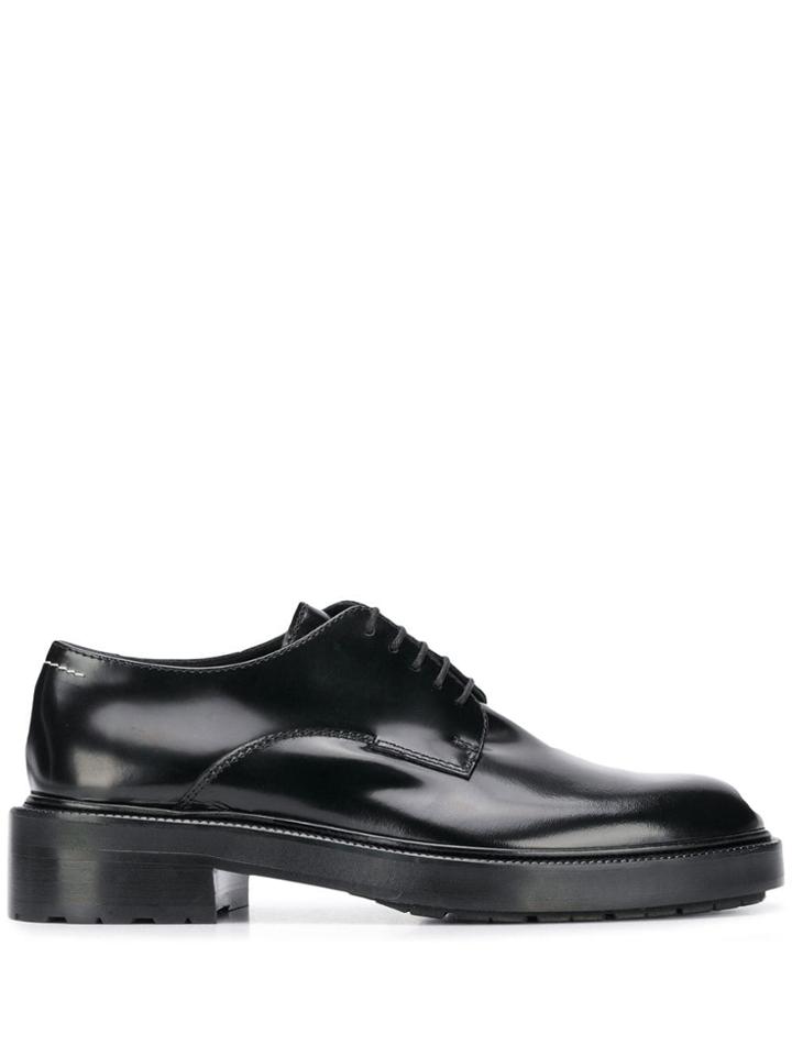 Mm6 Maison Margiela Lace-up Shoes - Black