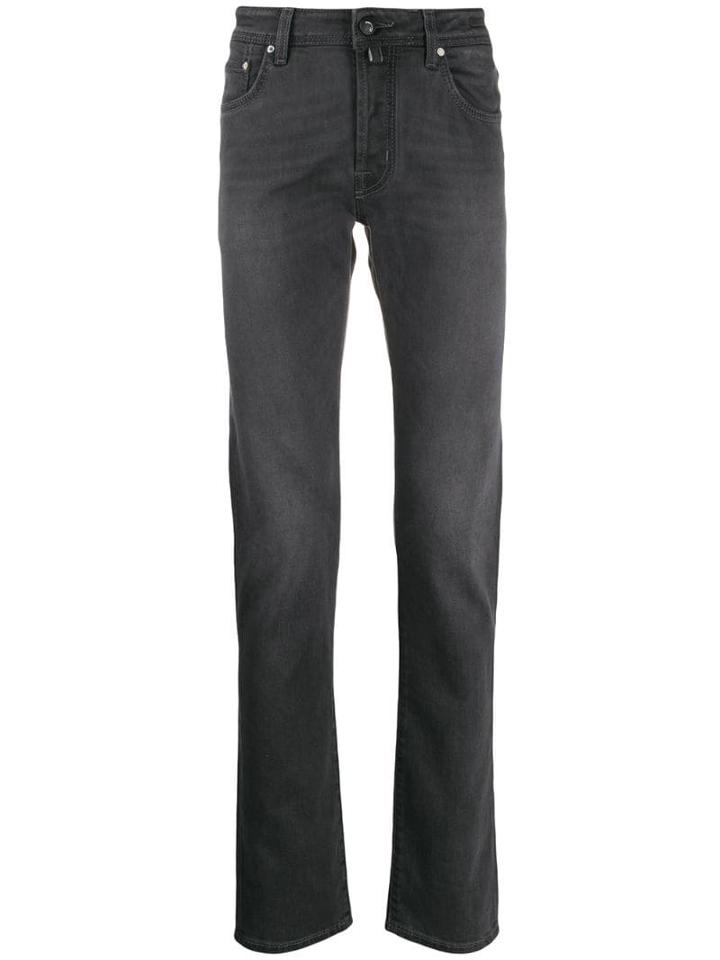 Jacob Cohen Straight-leg Denim Trousers - Grey
