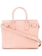 Sac Du Jour Tote - Women - Bos Taurus - One Size, Pink/purple, Bos Taurus, Saint Laurent