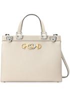 Gucci Gucci Zumi Medium Top Handle Bag - White