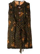 Coach - Printed Blouse - Women - Silk/cotton/nylon/cupro - 2, Black, Silk/cotton/nylon/cupro