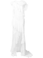 Philosophy Di Lorenzo Serafini Ruffled Trim Dress - White