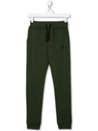 Ai Riders On The Storm Teen Fleece Logo Trousers - Green