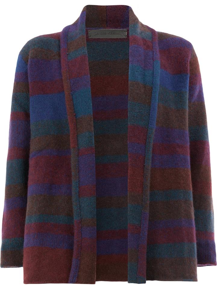 The Elder Statesman Striped Cardigan - Multicolour