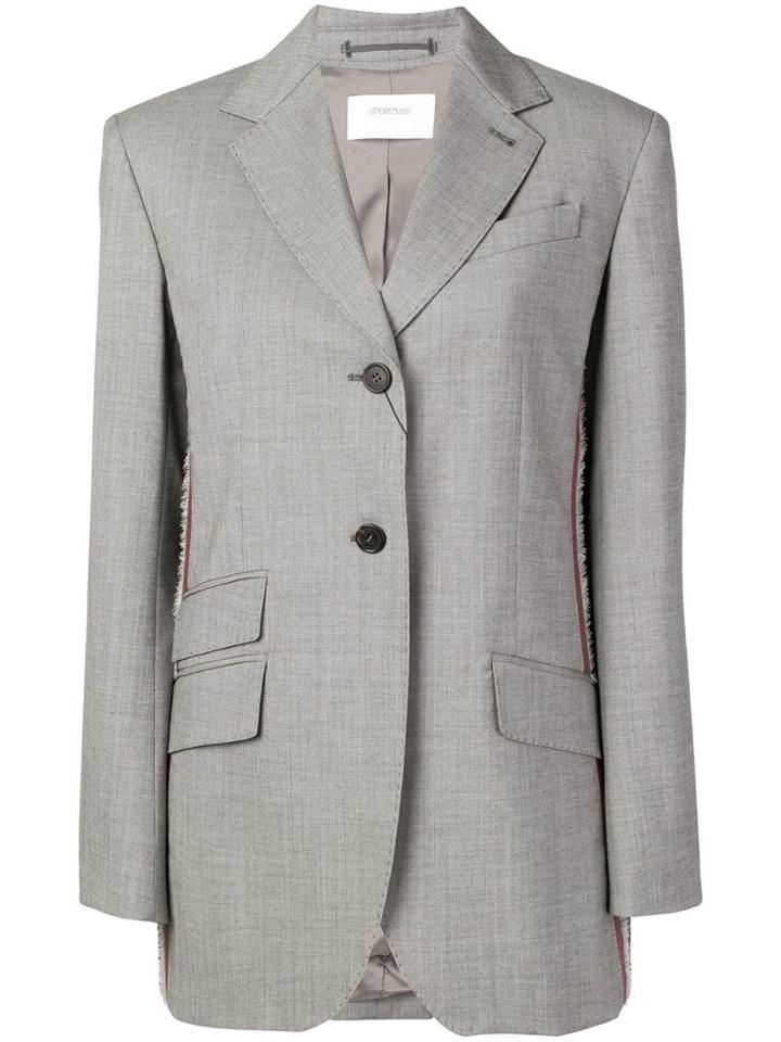 Sportmax Oversized Blazer - Grey