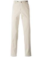 Pt01 - Tailored Straight Fit Trousers - Men - Cotton/spandex/elastane - 54, Nude/neutrals, Cotton/spandex/elastane
