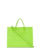 Medea Rectangular Shaped Tote - Green