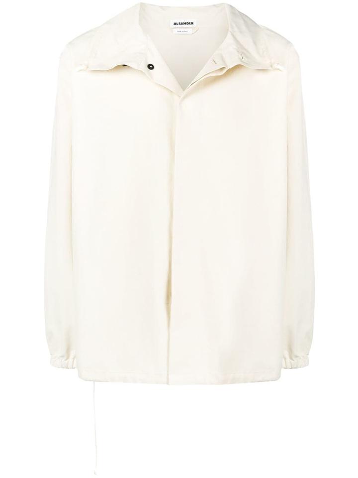 Jil Sander Loose Fitted Jacket - White