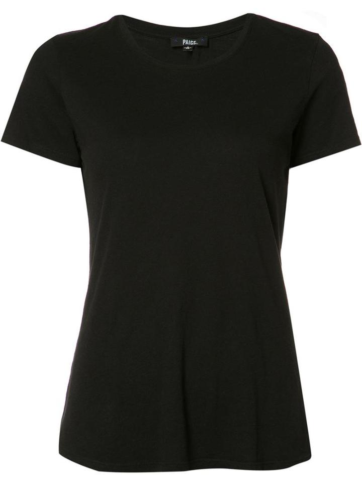 Paige Classic T-shirt, Women's, Size: Xs, Black, Cotton/lyocell/polyester