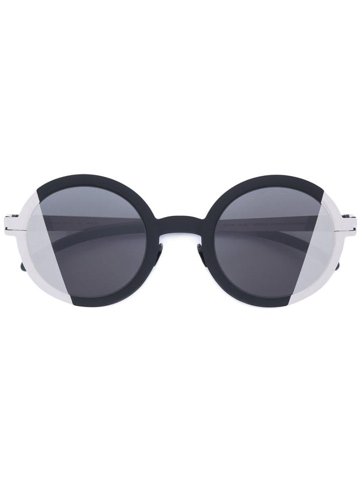 Mykita - Round Frame Sunglasses - Unisex - Metal (other) - 55, Black, Metal (other)