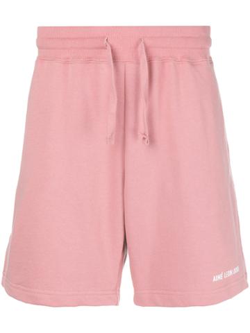 Aimé Leon Dore Jersey Shorts - Pink & Purple