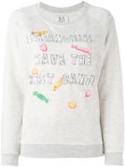 Zoe Karssen Embroidered Candy Sweatshirt