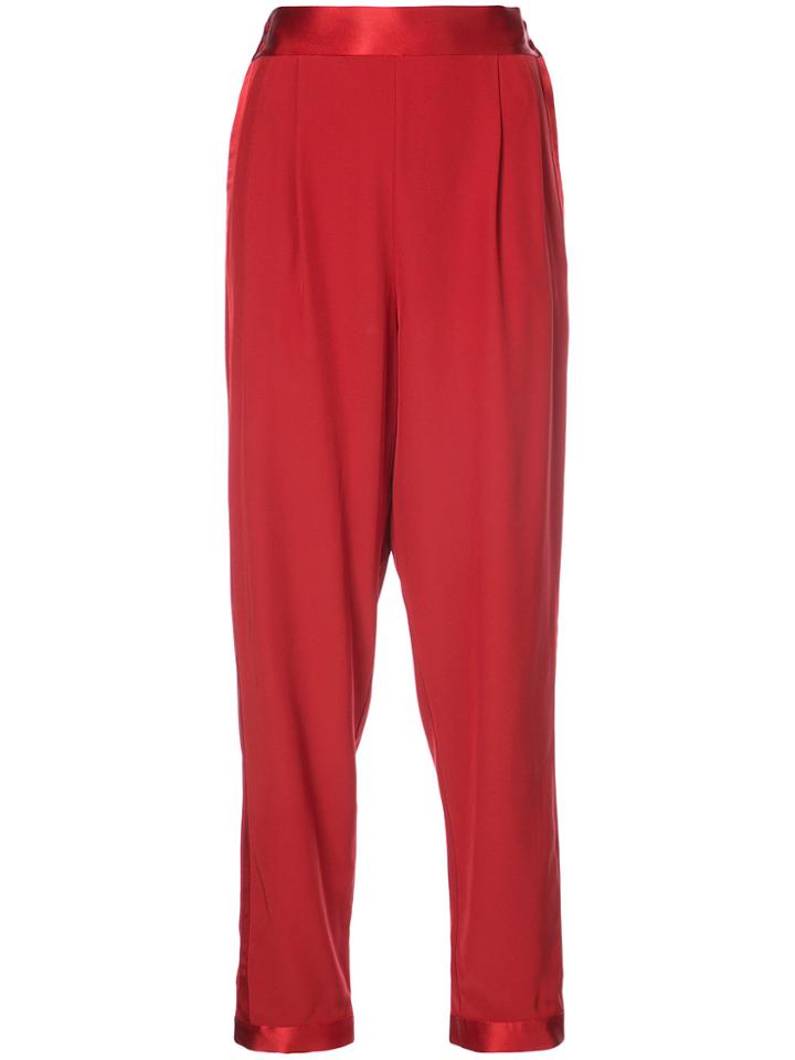Thom Browne Cropped Tailored Trousers - Blue