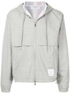 Thom Browne Woven Zip-up - Grey