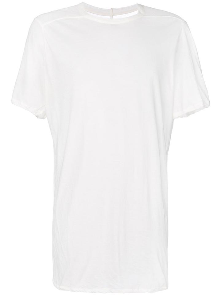 Rick Owens - Long Length T-shirt - Men - Cotton - Xs, White, Cotton