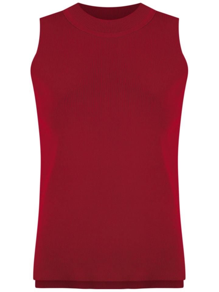 Egrey Roma Knit Blouse - Red