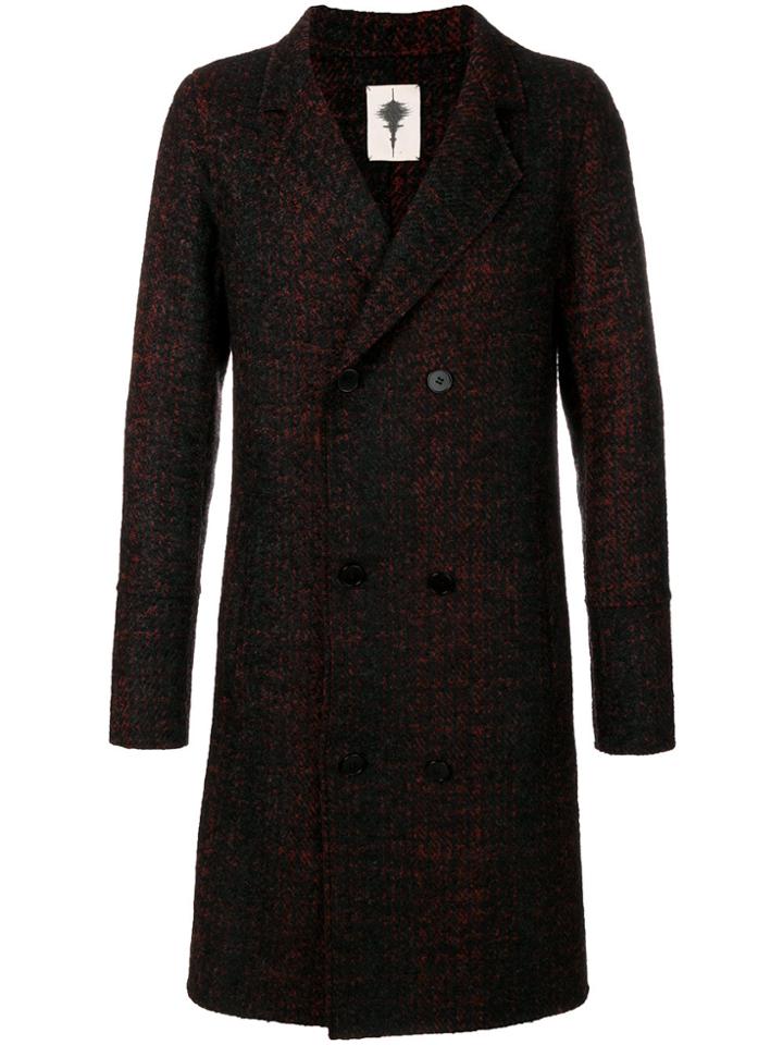 Forcerepublik Textured Coat - Black
