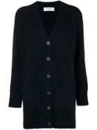 Pringle Of Scotland Cashmere Buttoned Cardigan - Blue
